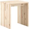 KARUP - Sgabello JOIN-IN - Legno naturale - Pino massello certificato FSC - Designer C. F. Møller Architects
