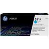 Hp Toner Ciano Ce341A 651A 16000 Pagine Standard Originale