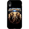 Animal Rock & Roll Graphic Concert Punk Custodia per iPhone XR Concerto di musica Animal Rock degli Elephant Heavy Metal anni '80