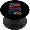 The Aqua Cottage Sei abbastanza PopSockets PopGrip Adesivo