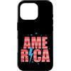USA United States America stars and stri Custodia per iPhone 16 Pro America Fulmine