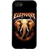 Animal Rock & Roll Graphic Concert Punk Custodia per iPhone SE (2020) / 7/8 Concerto di musica Animal Rock degli Elephant Heavy Metal anni '80