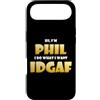 Phil Super Costumes Custodia per iPhone Air Phil Costume IDGAF Funny Meme Phil Halloween Costume Philips