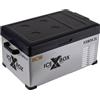 Cross Tools Frigorifero elettrico, a compressore 22 L, capacità di raffreddamento fino a -20° C, per campeggio, auto, furgoni, barche, portatile con app, ICEBOX 25, 68062