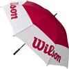 Wilson Ombrello da Golf Tour, Ideale per Protezione dalle Intemperie sul Campo da Golf, per Rimanere Asciutti, Bianco/Rosso