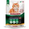 Morando Tradizioni Italiane Cat Bocconcini - Tacchino e Carote 85g, Singola unità