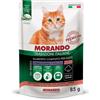 Morando Tradizioni Italiane Cat Bocconcini - Salmone e Tonno 85g, Kit x 24 pezzi (23 Pezzi)
