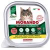Morando Tradizioni Italiane Cat Patè - Pollo, Patate e Piselli 100g, Singola unità