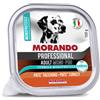 Morando Professional Dog Paté Mono-Pro - Tacchino 150g, Kit x 22 pezzi (22 Pezzi)
