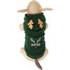51 Degrees North 51DN Felpa "Oh My Deer" Verde, 40