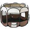 Leo Pet Recinto Pieghevole in Tessuto, 91x58H cm