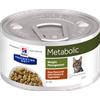 Hill'S Veterinary Diet Hill's Cat Metabolic Spezzatino con Pollo e Verdure, Singola unità