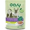 Oasy Dog Straccetti in salsa Tacchino e Verdure - 100g, Singola unità