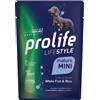 Prolife Dog LIFESTYLE Mature Mini - White Fish & Rice 100g, Singola unità