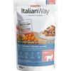 Italian Way Giuntini ItalianWay Cat Kitten Busta Sfilaccetti Natural Growth - Salmone e Olivello Spinoso, 85g, Kit x 4+1 pezzi (5 Pezzi)