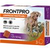 FRONTPRO Compresse Masticabili per Cani +25-50 kg, Kit x 2 pezzi (2 Pezzi)
