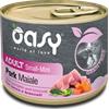 Oasy Dog GRAIN FREE Adult Small/Mini - Tocchetti di Maiale 200g, 200g, Kit x 12 pezzi (12 Pezzi)