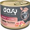 Oasy Dog GRAIN FREE Adult Small/Mini - Tocchetti di Tacchino 200g, 200g, Kit x 12 pezzi (12 Pezzi)