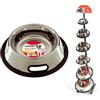 Camon Ciotola Acciaio Antirovesciamento, 14 cm, 500 ml