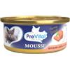 PreVital Cat Adult Mousse - Salmone 85g, Singola unità
