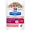Hill'S Veterinary Diet Hill's Cat I/d Salute Gastrointestinale - Bustina Salmone 85g, Singola unità
