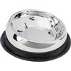 Trixie Ciotola per Cani a Muso Corto in Acciaio, 19cm, 250 ml