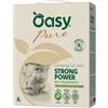 Oasy Pure Lettiera Agglomerante Strong Power No Profumo, 10 litri