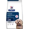 Hill'S Veterinary Diet Hill's Dog Z/d Mini - Sensibilità Cutanea e Alimentare, 1 Kg