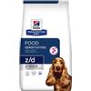 Hill'S Veterinary Diet Hill's Dog z/d - Sensibilità Cutanea e Alimentare, 10 Kg