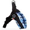 Tre Ponti Pettorina Easy Fit in Rete Sottopancia Regolabile Chiusura Plastica - Mimetico Azzurro, Pettorina Taglia 1 fino a 3 Kg