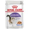 Royal Canin Cat Adult Sterilised Jelly (in gelatina) 85g, Kit x 12 pezzi (12 Pezzi)