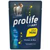 Prolife Dog SMART Adult Mini - Pollo & Riso 100g, Singola unità