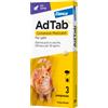 ELANCO AdTab Per Gatti 0,5-2kg 3 Compresse Masticabili 12mg, Singola unità