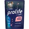 Prolife Dog Smart Adult Mini - Agnello e Riso 100g, Singola unità