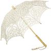 VON LILIENFELD® Ombrello Pizzo Matrimonio Parasole Donna Vivienne