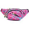 Long Keeper Borsa a banana da donna, uomo, borsa a banana chic, grande, unisex, con 4 tasche con cerniera, cintura regolabile, per sport e trekking all'aria aperta