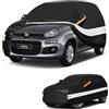 Holthly 10 Strati Telo Copriauto per Fiat Panda（20011-2026）,100% Copertura Auto Impermeabile,Telo Copri Auto per Esterno,Impermeabile,Protezione UV,Antivento,Antipolvere