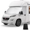 Coviek Copertura del Parabrezza per Camper Fiat Ducato, Peugeot Boxer, Citroen Jumper X250/290 (2006-2025), Oscurante Parabrezza in 600D con Fodera Morbida, Impermeabile e Protezione Solare Esterna