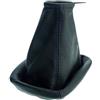 L & P Car Design Cuffia cambio compatibile con Opel Zafira A 1999-2005 - nero blu - vera pelle - leva cambio manuale - (A0006-2)