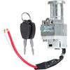 Viviance Batteria Chager Interruttore Di Accensione Serratura Con 2 Chiavi Per Moto Bici Elettrica Scooter E-Bike