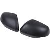 PIUGILH Copertura per specchietto retrovisore per auto adatto per Mitsubishi L200 Triton 2019 2020 2021 2022 2023, copertura per specchietto retrovisore esterno Shell Cap di ricambio nero sinistro e destro