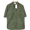 SCOTCH & SODA Vacanza Camicia Uomo L Stampa Astratta Khaki Verde 3/4