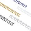 RAYSON Spine per Rilegatura a Filo, 6,4 mm, 25 Fogli, 34 Anelli, A4, Multicolore, Confezione da 100