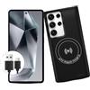 Giabuao Cover Batteria per Samsung Galaxy S22 Ultra/Galaxy S23 Ultra 15000mAh,Cover Ricaricabile Custodia Batteria Wireless Ricarica Magnetismo Portatile Power Bank per Galaxy S22 Ultra
