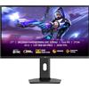 KTC Monitor Gaming 27 Pollici QHD 2560×1440, 200Hz (OC 210Hz), Fast IPS, 1ms GTG, HDR400, Adaptive Sync, Colori 10 Bit, Supporto Regolabile in Altezza, 2 × DP 1.4, 2 × HDMI 2.0