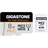 Gigastone [10 x Alta Resistenza] GIGASTONE MLC Micro SD 8GB, 10x High Endurance, 8 GB per Telecamera Sorveglianza, Gopro, Dashcam, Lettura fino a 90 MB/s. Per video 4K, U1 C10 + Adattatore SD