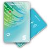 SEINXON Elite Wallet Tracker Qi Wireless Charging IP68 Thin Item Finder Purse Luggage Works with Apple Find My APP & Network (iOS Only) Green