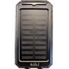 o.LL.i Power Bank portatile con presa. Banco di energia. Caricatore solare da 10.000 mAh, impermeabile e resistente agli urti. Torcia dual e bussola, per cellulari, telefoni e dispositivi mobili. (verde)
