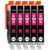 Supply Guy 5 Cartucce Per Stampanti con Chip compatibile con HP 920 XL 920XL HP920XL CD973AE (Magenta) per HP OfficeJet 6000 6500 6500a 6500a plus 7000 7500a