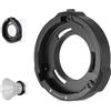 Godox ML-GB - Adattatore di conversione Bowens Mount per Godox Mount AD300Pro, AD400Pro Blitz, ML100R, ML100Bi, ML60IIBi, ML30, ML30Bi, ML60, ML60Bi LED
